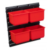 Boxy QBRICK® Organizer náhradný, ONE200, Organizer XL, TWO 5 dielna sada, na stenu (239888)