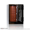 Brown Safe Luxusní trezor na šperky GEM 2418 Coach Black/Bublinga