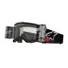 brýle VISION 5 CORP ROLL-OFF WIDE VISION, ALPINESTARS (černá, čiré plexi a roll-off systém) 2025 M150-994