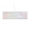 Genesis herní mechanická klávesnice THOR 303/RGB/Outemu Peach Silent/Drátová USB/US layout/Bílá (NKG-1879)