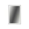 Zrkadlo do kúpeľne s osvetlením Cordia DOUBLE LINE s ochranou proti zahmlievaniu 65 x 120 cm IP 44