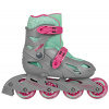 Powerslide Detské kolieskové korčule Playlife Riddler Graphite Grey, 4x, 70, 39-42