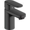 Hansgrohe Vernis Blend - Páková umývadlová batéria 70 s odtokovou súpravou s tiahlom, čierna matná 71550670