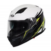 Prilba XRC Pure GP 5 black/white/fluo (Integrálna helma so slnečnou clonou)