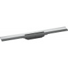 Hansgrohe RainDrain Flex - Vrchná sada sprchového žľabu 700, skracovateľný, pre inštaláciu ku stene, chróm 56050000