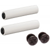 SUPACAZ SILICONEZ SL White pohodlné silikonové gripy