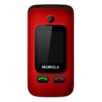 Mobiola MB610 SENIOR FLIP Dual SIM Červený
