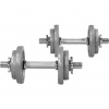 Gorilla Sports 2x10 kg nakladací jednoručný set - liatinový 30/31 mm