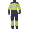 CERVA STROKE FR HV / HI-VIS multinormná kombinéza - žltá/námorná modrá XL