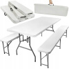 Malatec Zahradní pivní set campingový stůl a lavice skládací 180cm