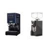 Gaggia New Classic EVO, blue + Eureka Mignon Specialita, CR anthracite