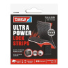 Samolepiaci suchý zips prúžky, obojstranný, 25 x 50 mm, TESA Ultra Power Lock