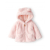 CARTERS CARTER'S Bunda Sherpa na zips pink dievča 9m/veľ.74