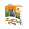 Attack antiparazitární obojek 35cm kočka