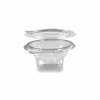 Wimex Miska (rPET) s viečkom okrúhla priehľadná 250ml