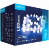 Vianočné osvetlenie Modee Lighting LED vianočná reťaz 100 LED 10m studená biela bobule