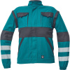 CERVA MAX NEO RFLX / Reflexná pracovná bunda 2v1 - zelená 46