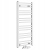 Bruckner ALBRECHT radiátor 400x930 mm stredové pripojenie biely 600.111.4