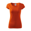Tričko dámske MALFINI® Pure 122 oranžová veľ. 2XL