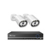 Techage IP - 2 kamerový set 5 MPx BULLET-WLI 3 TB pevný disk Bez káblov