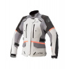 Bunda STELLA ANDES DRYSTAR, TECH-AIR 5 kompatibilní, ALPINESTARS, dámská (světle šedá/tmavě šedá/černá/růžová fluo) 2024 XL