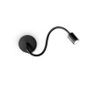 Priemyselné svietidlo Ideal LUX Focus AP1 Nero 097190