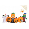 Halloween nafukovacia dekorácia do exteriéru tekvice duch LED XXL veľká