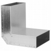 Koleno stena-strop pre kanály 150x50 mm pozinkované