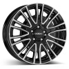DEZENT KE dark 6,5x16 5x118 ET65 Leštená čelná plocha / čierne lakovanie