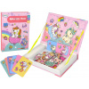 Lean Toys Magnetická kniha Jednorožce puzzle a karty