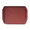 Cambro Fast Food podnos 30 × 43 cm, bordó