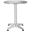 tectake 401488 hliníkový bistro stôl frederic ø60cm výškovo nastaviteľný - 5,8 cm