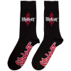 Ponožky Slipknot - Tour '22, EU 36 - 40 (UK 4 - 7; US 4,5 - 7,5)