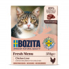 Bozita Cat Kousky v omáčke s kuraciecími játry 370 g