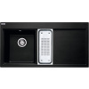 Franke fragranit drez MTG 651-100/2 onyx 1000x515,sifón,e.click,miska FRA 114.0250.537