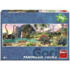 Dino DINOSAURI U JEZERA panoramic 150 dielov