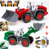 Báger pre deti - 35 cm rýpadlo stavebného vozidla traktor (35 cm rýpadlo stavebného vozidla traktor)
