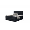 Čalúnená posteľ boxspring CARAMELLA + topper - monolith 37 / 140x200