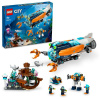 LEGO LEGO® City 60379 Prieskumná ponorka na dne mora
