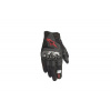 rukavice SMX-1 AIR V2, ALPINESTARS (černé/červené fluo, vel. S)