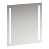 Laufen Lani - zrkadlo bez rámu 65 x 70 cm s dvoma LED osvetľovacími prvkami