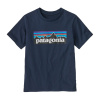 Tričko Patagonia K's P-6 Logo T-Shirt new navy JR L 24/25 - Odosielame do 24 hodín