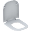 GEBERIT Selnova Square Comfort bezbariérové WC sedadlo s poklopom, z Duroplastu, biela, 500.793.01.1