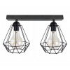 Svietidlá - Závesné svietidlá - LAMPA PLAFON SUFITOWA LOFT DRUCIAK RETRO 2xE27 (Svietidlá - Závesné svietidlá - LAMPA PLAFON SUFITOWA LOFT DRUCIAK RETRO 2xE27)