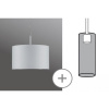 PAULMANN Látkové stínidlo pro DecoSystems Tessa bílá max. 50W Ø 25cm 60326
