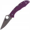 Turistický nôž Spyderco C11FPPR (Spyderco delica 4 plochý zem)