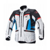 Bunda BOGOTA PRE DRYSTAR HONDA kolekcie, ALPINESTARS (svetlo šedá/červená fluo/modrá/čierna) 2024 Velikost: S