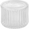 Homeware DÓZA NA VATOVÉ TAMPÓNY číra - Kúpeľňové doplnky - 007112011003