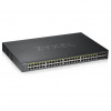 Zyxel GS1920-48HPV2 Riadený Gigabit Ethernet (10/100/1000) Podpora napájania cez Ethernet (PoE) Čierna (GS192048HPV2-EU0101F)