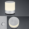 BANKAMP Button stolná LED lampa 18,5 cm hliník - 5010/1-36